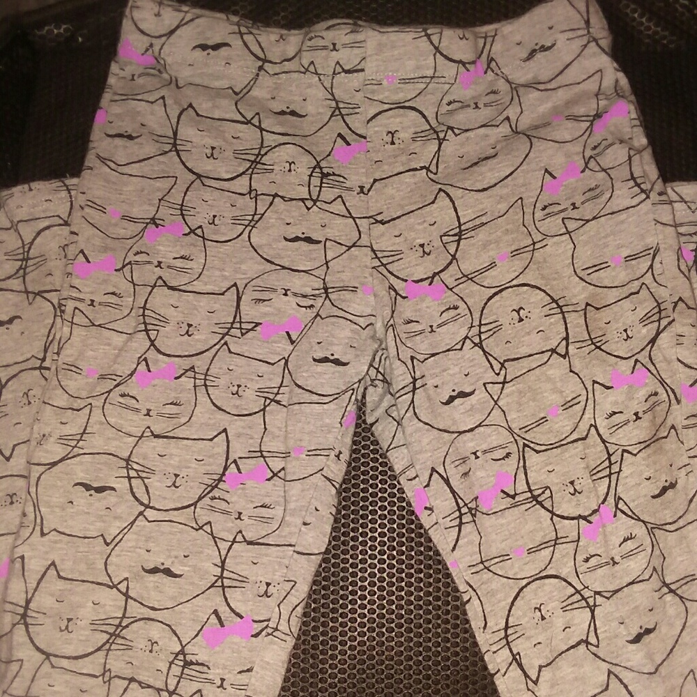 Girl's Cute Cat Leggings, 🐱